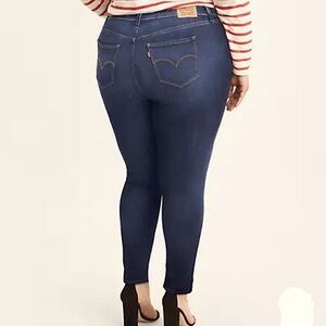 NWT Levi's 721 Women’s High Rise High-Waisted Denim Skinny Jeans Plus Jeans